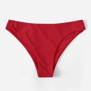 Shein Red Bikini Bottom